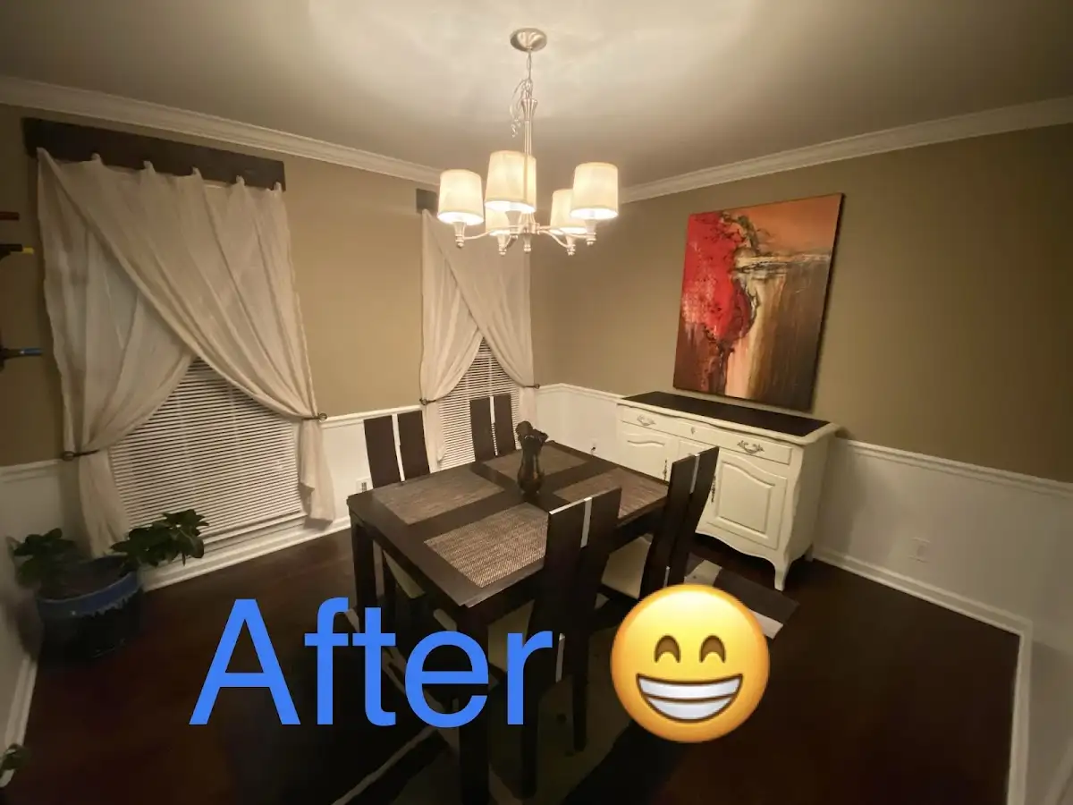 Professional dining room restoration after water damage in Independence