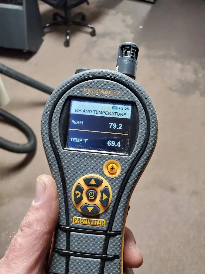 Moisture meter humidity assessment for Fire & Smoke Damage Restoration in Independence